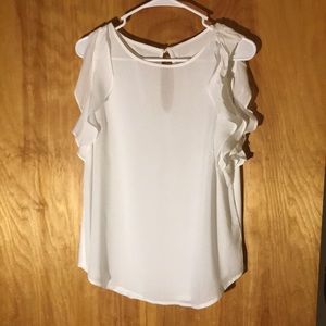 A New Day flutter sleeved shirt